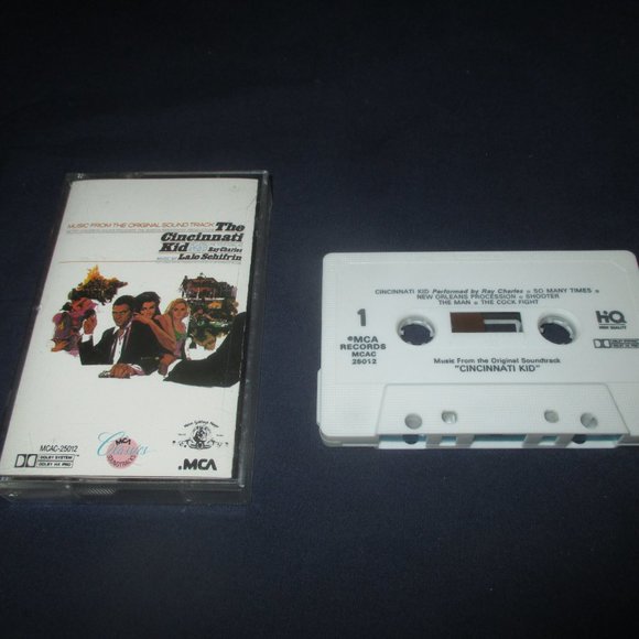 The Cincinnati Kid the Original Soundtrack on cassette (MCA Records , 1966) - Picture 1 of 2